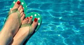 The tips for feet when summer is coming!