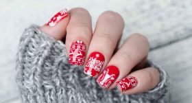 Nail art ideas for Christmas