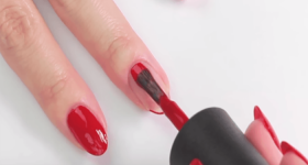 How to put on nail polish?