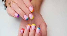 Why choose a colored French manicure?